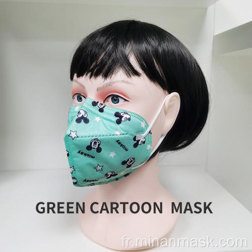 Conceptions de masques faciaux pour les enfants